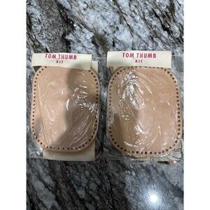 VTG Lot 2 NOS Tandy Leather Craft Kits Tom Thumb Purse Sealed Unused Packages